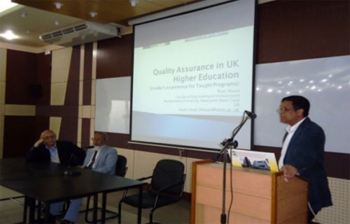 Seminar on "Quality Assurance in UK on Higher Education"